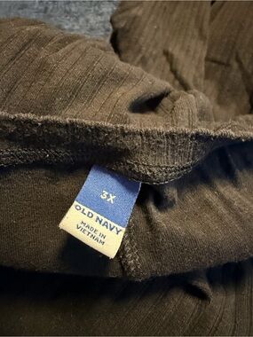 Old Navy Black Ribbed Knit jumpsuit